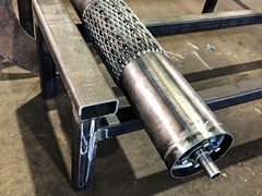 Drive-and Returndrums for conveyors