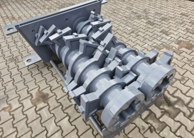 WERT Wellen & Werkzeuge für Zweiwellen-Zerkleinerer